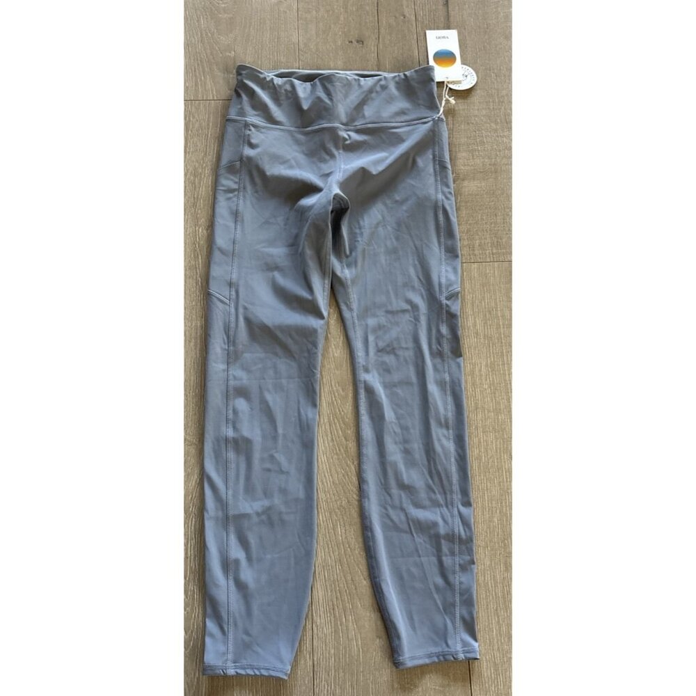Vuori Women's Grey High-Rise Performance Leggings